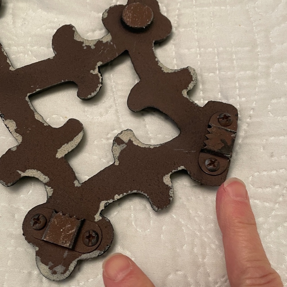 Southern Living at Home Metal Wrought Iron Wall Art Hanging Excellent Condition - Picture 6 of 12